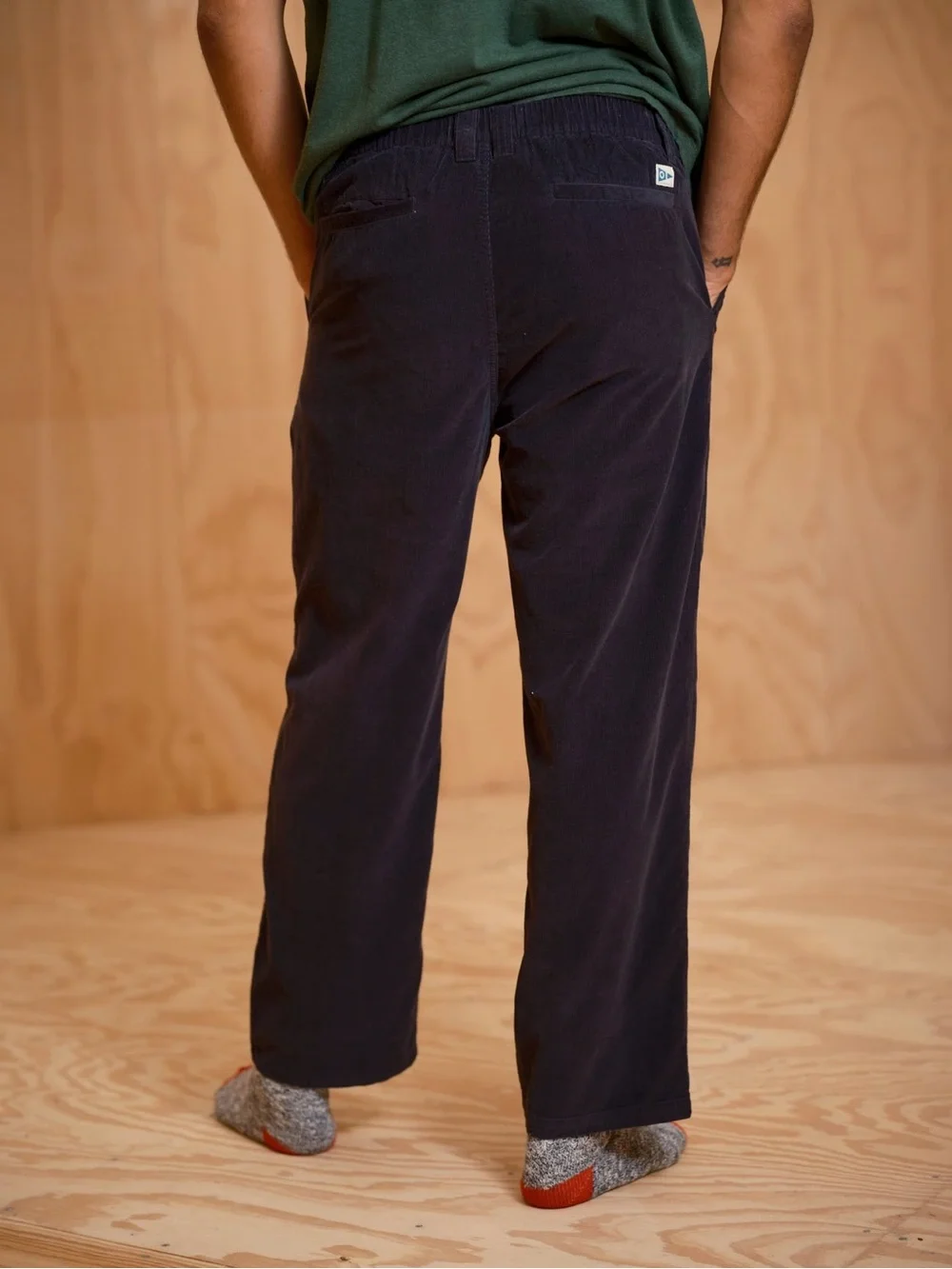 Mollusk California corduroy Boat Pants Elastic Waist Size XL cotton gorp core